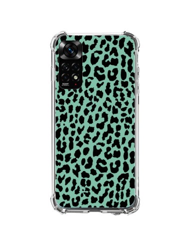 Coque Xiaomi Redmi Note 11 / 11S Leopard Mint Vert Neon - Mary Nesrala