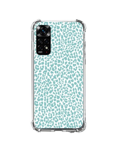 Coque Xiaomi Redmi Note 11 / 11S Leopard Turquoise - Mary Nesrala