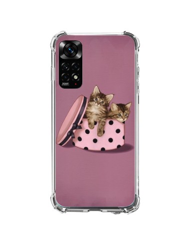 Xiaomi Redmi Note 11 / 11S Case Caton Cat Kitten Boite Polka - Maryline Cazenave