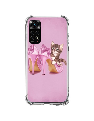 Coque Xiaomi Redmi Note 11 / 11S Chaton Chat Kitten Chaussure Shoes - Maryline Cazenave