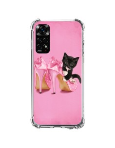Xiaomi Redmi Note 11 / 11S Case Caton Cat Black Kitten Scarpe Shoes - Maryline Cazenave