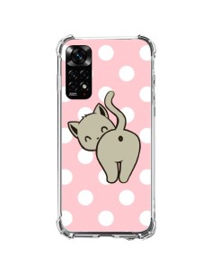 Coque Xiaomi Redmi Note 11 / 11S Chat Chaton Pois - Maryline Cazenave
