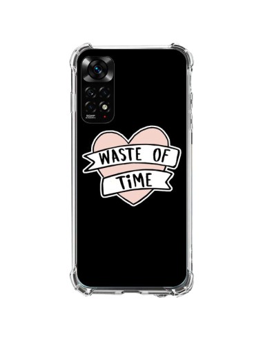Cover Xiaomi Redmi Note 11 / 11S Waste of Time Coeur - Maryline Cazenave