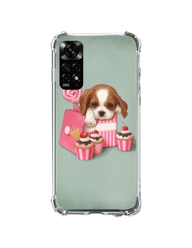 Coque Xiaomi Redmi Note 11 / 11S Chien Dog Cupcake Gateau Boite - Maryline Cazenave