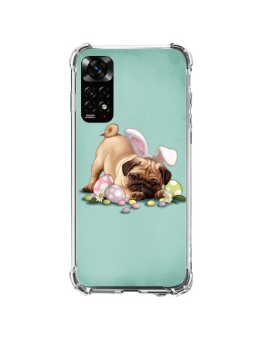 Coque Xiaomi Redmi Note 11 / 11S Chien Dog Rabbit Lapin Pâques Easter - Maryline Cazenave