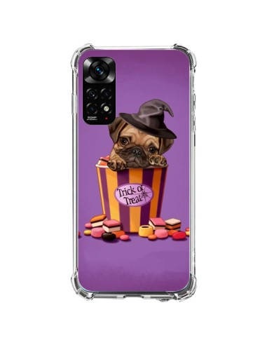 Coque Xiaomi Redmi Note 11 / 11S Chien Dog Halloween Sorciere Bonbon - Maryline Cazenave