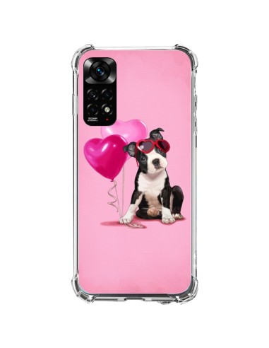 Xiaomi Redmi Note 11 / 11S Case Dog Ballon Eyesali Heart Pink - Maryline Cazenave