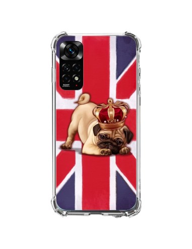 Coque Xiaomi Redmi Note 11 / 11S Chien Dog Anglais UK British Queen King Roi Reine - Maryline Cazenave