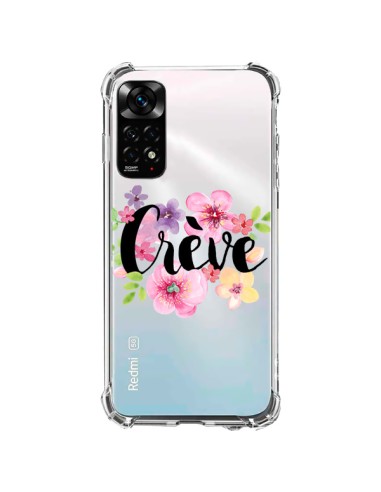 Xiaomi Redmi Note 11 / 11S Case Crève Flowers Clear - Maryline Cazenave