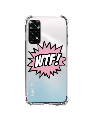 Xiaomi Redmi Note 11 / 11S Case WTF What The Fuck Clear - Maryline Cazenave