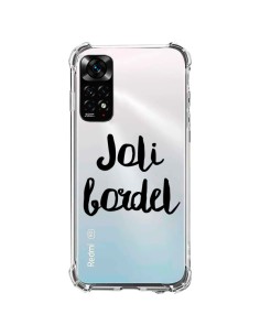 Coque Xiaomi Redmi Note 11 / 11S Joli Bordel Transparente - Maryline Cazenave
