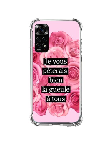 Coque Xiaomi Redmi Note 11 / 11S Je vous pèterais Fleurs - Maryline Cazenave