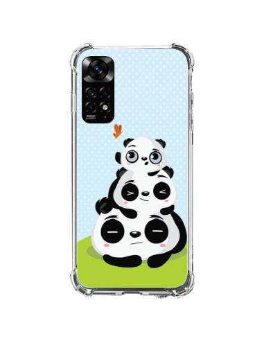 Coque Xiaomi Redmi Note 11 / 11S Panda Famille - Maria Jose Da Luz