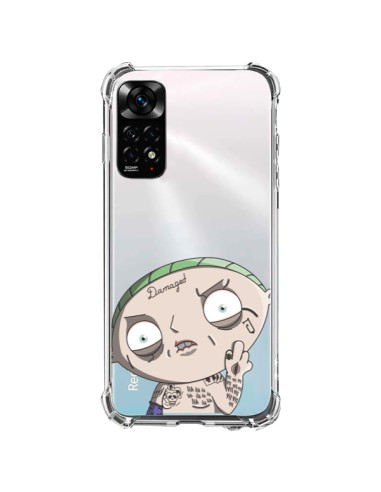 Coque Xiaomi Redmi Note 11 / 11S Stewie Joker Suicide Squad Transparente - Mikadololo