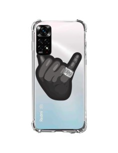 Coque Xiaomi Redmi Note 11 / 11S OVO Ring bague Transparente - Mikadololo