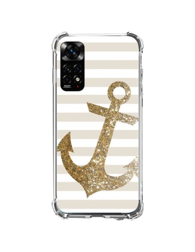 Xiaomi Redmi Note 11 / 11S Case Ancora Marina Oro - Monica Martinez