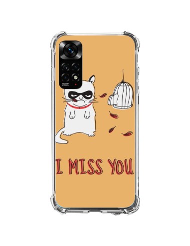 Cover Xiaomi Redmi Note 11 / 11S Gatto I Miss You - Maximilian San