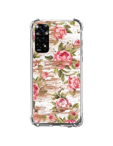 Coque Xiaomi Redmi Note 11 / 11S Eco Love Pattern Bois Fleur - Maximilian San