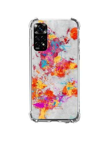 Cover Xiaomi Redmi Note 11 / 11S Terre Mappa Monde Mother Earth Crying - Maximilian San