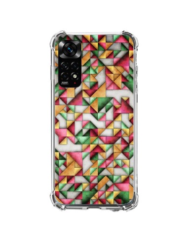 Cover Xiaomi Redmi Note 11 / 11S Azteco Triangolo Geometrico World - Maximilian San