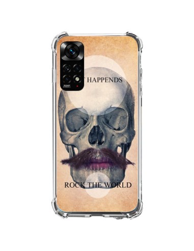 Coque Xiaomi Redmi Note 11 / 11S Rock Skull Tête de Mort - Maximilian San