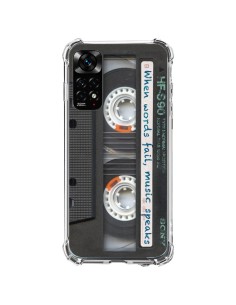 Xiaomi Redmi Note 11 / 11S Case Cassette Words K7 - Maximilian San