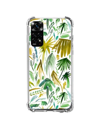 Cover Xiaomi Redmi Note 11 / 11S Brushstrokes Tropicali Palme Verdi - Ninola Design