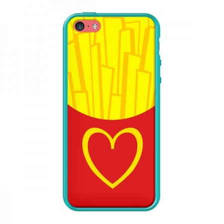Coque Frites McDo pour iPhone 5C - Jonathan Perez Coque Frites McDo pour iPhone 5C - Jonathan Perez