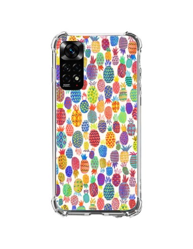 Coque Xiaomi Redmi Note 11 / 11S Cute Pineapples - Ninola Design