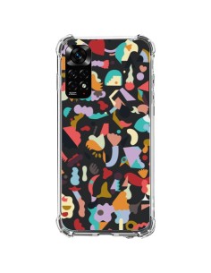 Coque Xiaomi Redmi Note 11 / 11S Dreamy Animal Shapes Black - Ninola Design