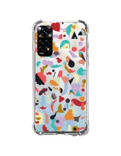 Xiaomi Redmi Note 11 / 11S Case Dreamy Animal Shapes White - Ninola Design