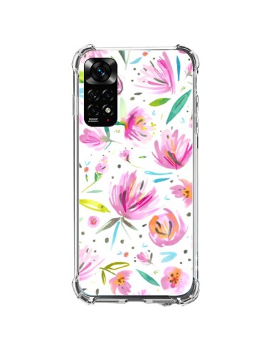 Xiaomi Redmi Note 11 / 11S Case Painterly Waterolor Texture Flowers - Ninola Design