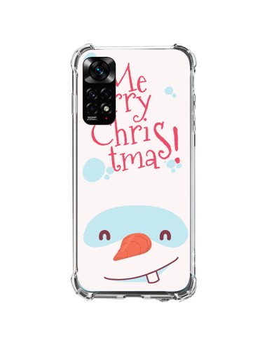 Coque Xiaomi Redmi Note 11 / 11S Bonhomme de Neige Merry Christmas Noël - Nico