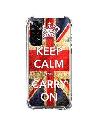 Cover Xiaomi Redmi Note 11 / 11S Keep Calm and Carry On - Nico