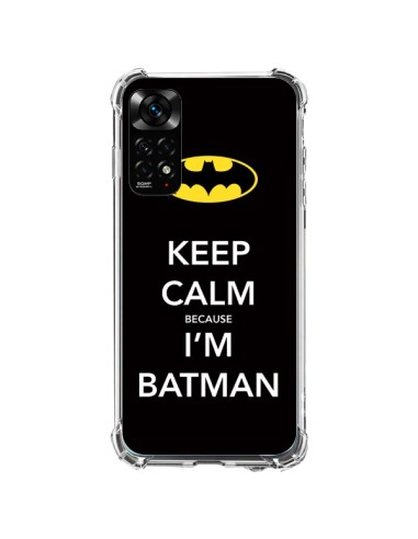 Coque Xiaomi Redmi Note 11 / 11S Keep Calm because I'm Batman - Nico