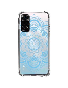 Xiaomi Redmi Note 11 / 11S Case Mandala Blue Aztec Clear - Nico