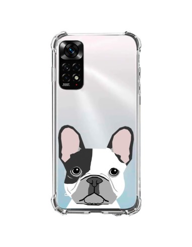 Coque Xiaomi Redmi Note 11 / 11S Bulldog Français Chien Transparente - Pet Friendly