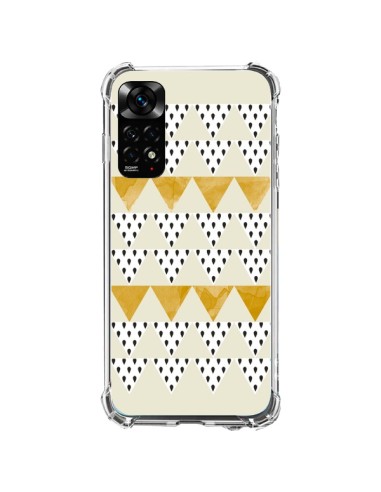 Coque Xiaomi Redmi Note 11 / 11S Triangles Or Garland Gold - Pura Vida