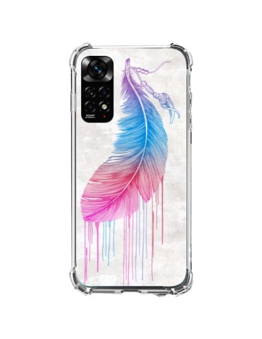 Coque Xiaomi Redmi Note 11 / 11S Plume arc-en-ciel - Rachel Caldwell