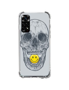 Coque Xiaomi Redmi Note 11 / 11S Smiley Face Tête de Mort - Rachel Caldwell