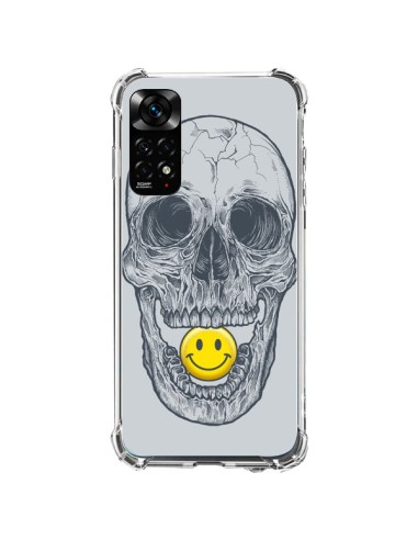 Coque Xiaomi Redmi Note 11 / 11S Smiley Face Tête de Mort - Rachel Caldwell