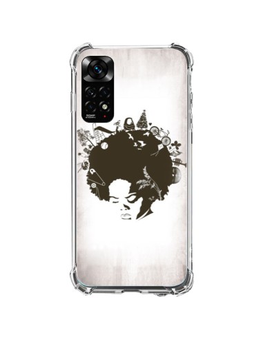 Coque Xiaomi Redmi Note 11 / 11S Childhood Garden Afro - Rachel Caldwell