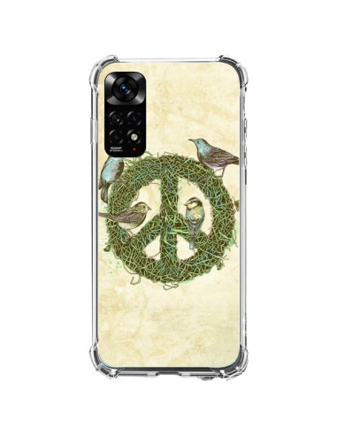 Coque Xiaomi Redmi Note 11 / 11S Peace And Love Nature Oiseaux - Rachel Caldwell