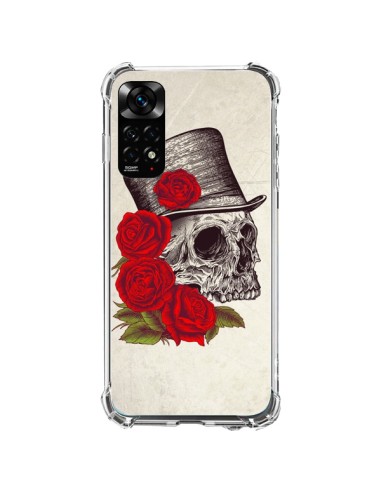 Coque Xiaomi Redmi Note 11 / 11S Gentleman Crane Tête de Mort - Rachel Caldwell