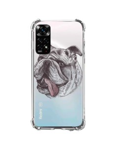 Coque Xiaomi Redmi Note 11 / 11S Chien Bulldog Dog Transparente - Rachel Caldwell
