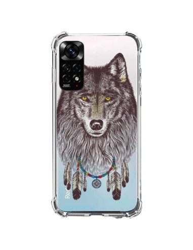 Coque Xiaomi Redmi Note 11 / 11S Loup Wolf Attrape Reves Transparente - Rachel Caldwell