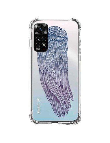 Cover Xiaomi Redmi Note 11 / 11S Ali d'Angelo Trasparente - Rachel Caldwell