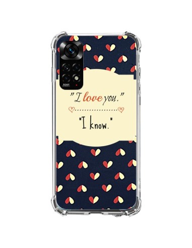 Xiaomi Redmi Note 11 / 11S Case I Love you - R Delean