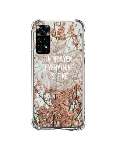 Coque Xiaomi Redmi Note 11 / 11S In heaven everything is fine paradis fleur - R Delean