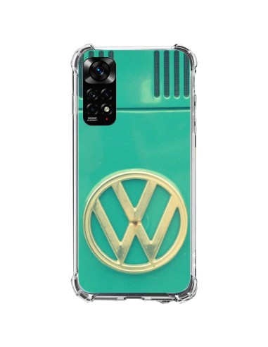 Coque Xiaomi Redmi Note 11 / 11S Groovy Van Hippie VW Bleu - R Delean